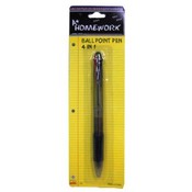 Retractable Pen - 4 color in one
