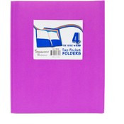 Two Pocket Folders with 3 Fasteners - 4 Pack-Asst.