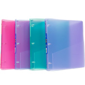 Flex Binder - Glitter colors- 3 - 1" Rings