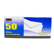 White Mailing Envelopes - #10 - 50 count/Box