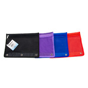 Pencil Case -Zipper Nylon with Mesh Pocket - Color
