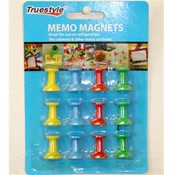 12 Pack Memo Magnets