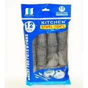 12 Piece Kitchen Steel Wool