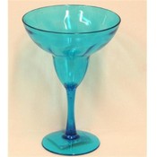Plastic Margarita Glasses - Assorted Colors