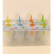8 Pack Ice Pop Mold Set