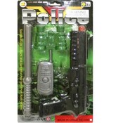 Plastic Police Gun Set