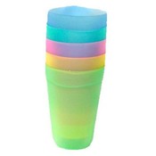5 Piece Plastic Cup Assortment - 16oz