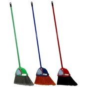 Big Broom W Metal Handle 48X10 In