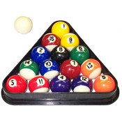 Miniature Pool Ball Set