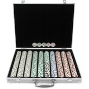 1000 Chip 11.5g HIGH ROLLER Set w/Aluminum Case