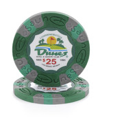 $25 Commemorative Dunes Poker Chip Wholesale Bulk