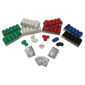 1000 Poker Chips Texas Hold em Set