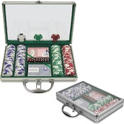 200 pc LUCKY CROWN 11.5g Chip Set w/Clear Top Alum