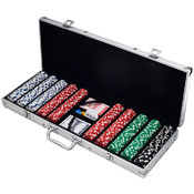 500 Dice Style 11.5g Poker Chip Set - Retail Ready