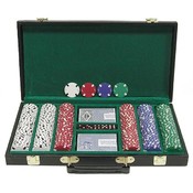 300 Chip Texas Hold'Em Set w/Deluxe Case