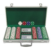 300 Chip Texas Hold'Em Set w/ Aluminum Case