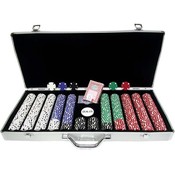 650 Chip Texas Hold'Em set w/ Aluminum Case