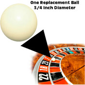 3/4 inch Ball for Roulette Wheel