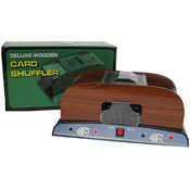 1-2 Deck Deluxe Wooden Card Shuffler