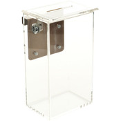 Acrylic Toke Box with J Hook Mount