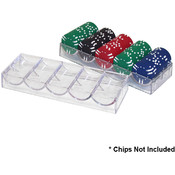 10 Clear Acrylic Poker Chip Racks