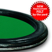 Green Casino Grade Wool Blend Speed Cloth