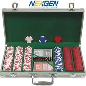 300 Las Vegas EDGE SPOT NEXGENT Poker Chips w/Alum