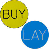 BUY / LAY CHIP BUTTON FOR CRAPS