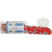 25 Red NexGen Lucky Bees Poker Chips in Retail Tub