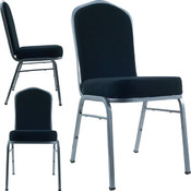 Deluxe Padded Metal Poker Chair