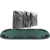 Deluxe Suited Speed Felt Folding Poker Table Top