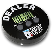 WPT Dealer Button with Built In Timer