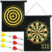 Magnetic Roll-up Dart Board and Bullseye Game