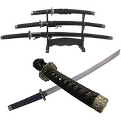 Black Belt Katana Super Set - 3 Piece
