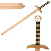 47 Inch Wooden Medieval Crusader Practice Waster S
