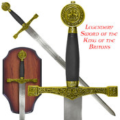 Gold Legendary Sword of the King of the Britons