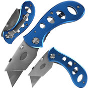 Easy Open Utility Knife w/Lock Blade 5. 75 "