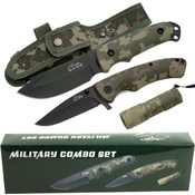 Rite Edge Stainless Steel Military Combo Set