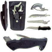 4 in 1 Hunting Knife Set - Blade, Knife, Axe, and