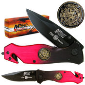 8 Inch Xtreme Fire Fighter Tactical Folding Pocket
