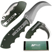 Hawk Bill 8.75 inch Folder 3-5/8 inch Blade Pocket