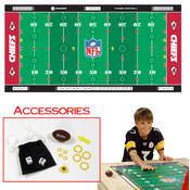 NFL Licensed Finger Football Game Mat - KC Chiefs