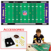 NFLR Licensed Finger FootballT Game Mat - Vikings