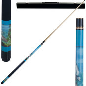 Dolphin Lover Pool Cue w/ Case