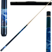 Dolphin Pool Cue Stick -  2pc with case