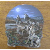MIDNIGHT SERENADE 3-D Plate