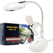 Super Bright 2 in 1 Laptop LED Lamp &amp; Fan