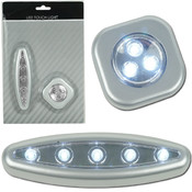 Super Bright 3 and 5 LED Touch Light Set w/Mounts
