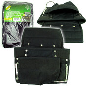 Professional Grade Black 8 Pocket  Tool Bag