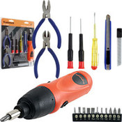 Tools Cordless Screwdriver Tool Set - 27 pc.